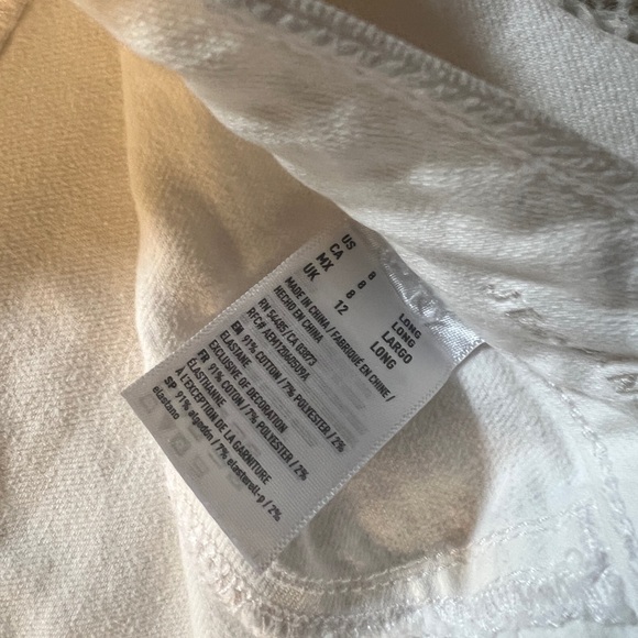 American Eagle Outfitters Cream Skinny Jeans - Picture 7 of 7